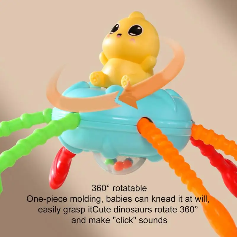 Jouet de hochet animal pour enfants, dinosaure, jouets d'animaux mignons, jouets d'apprentissage pour l'entraînement, la dextérité des doigts