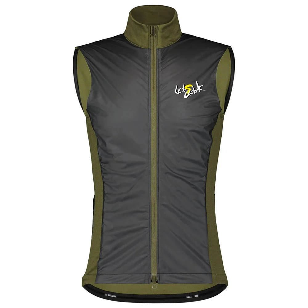Raudax Breathable Back Sleeveless Cycling Vest Autumu Windproof Cycling Clothing Motorcycle Cycling Jackets