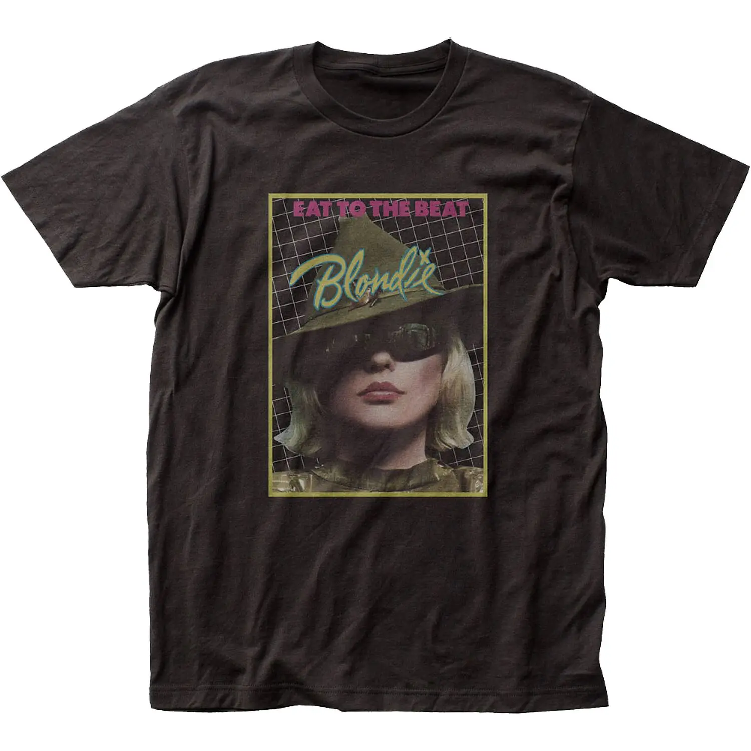 Fit Blondie Band Punk Rock T-shirt. Retro and Loose T-shirt for The 1960s Female Band
