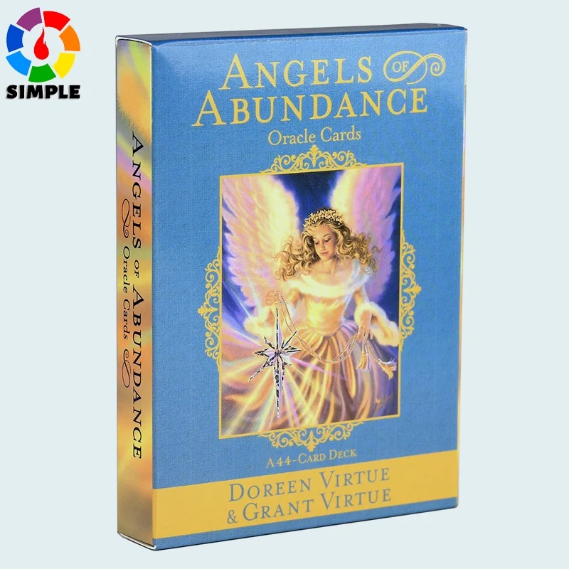 

Oracle Cards Angels of Abundance 44 Card Deck Tarot Game