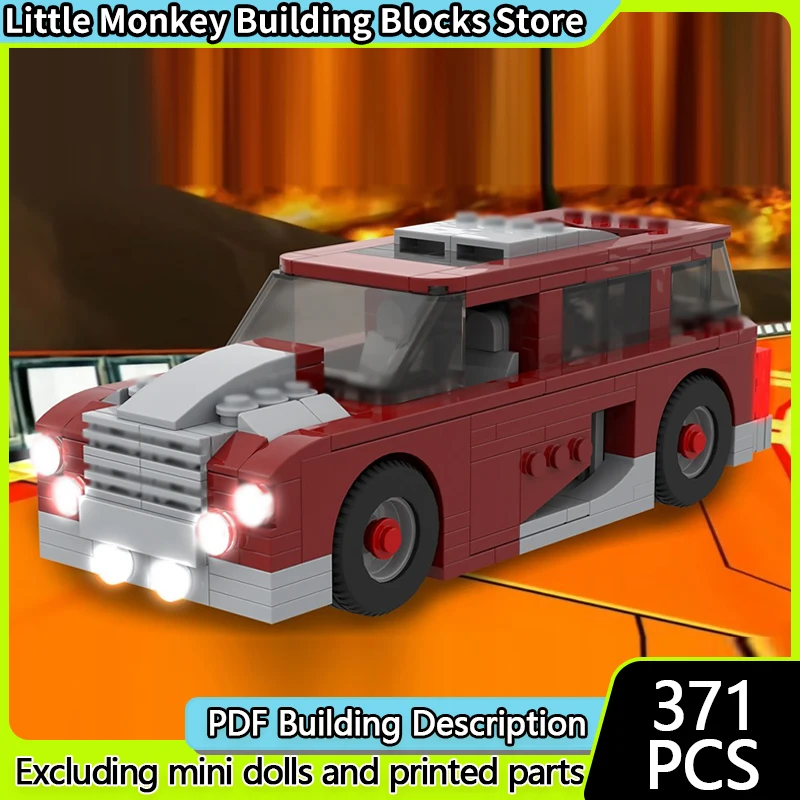

Popular Game Model MOC Building Bricks Heavy-Duty Flagship Vehicle Modular Technology Children Holiday Gifts Assemble Toys Suit