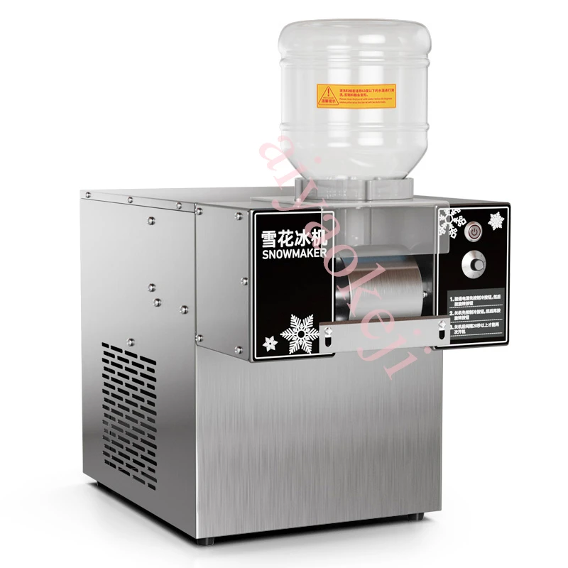 110V 220V Commercial Snowflake Ice Machine 60kg/24h Snow Ice Maker Korea Bingsu Machine Snow Shaver Maker