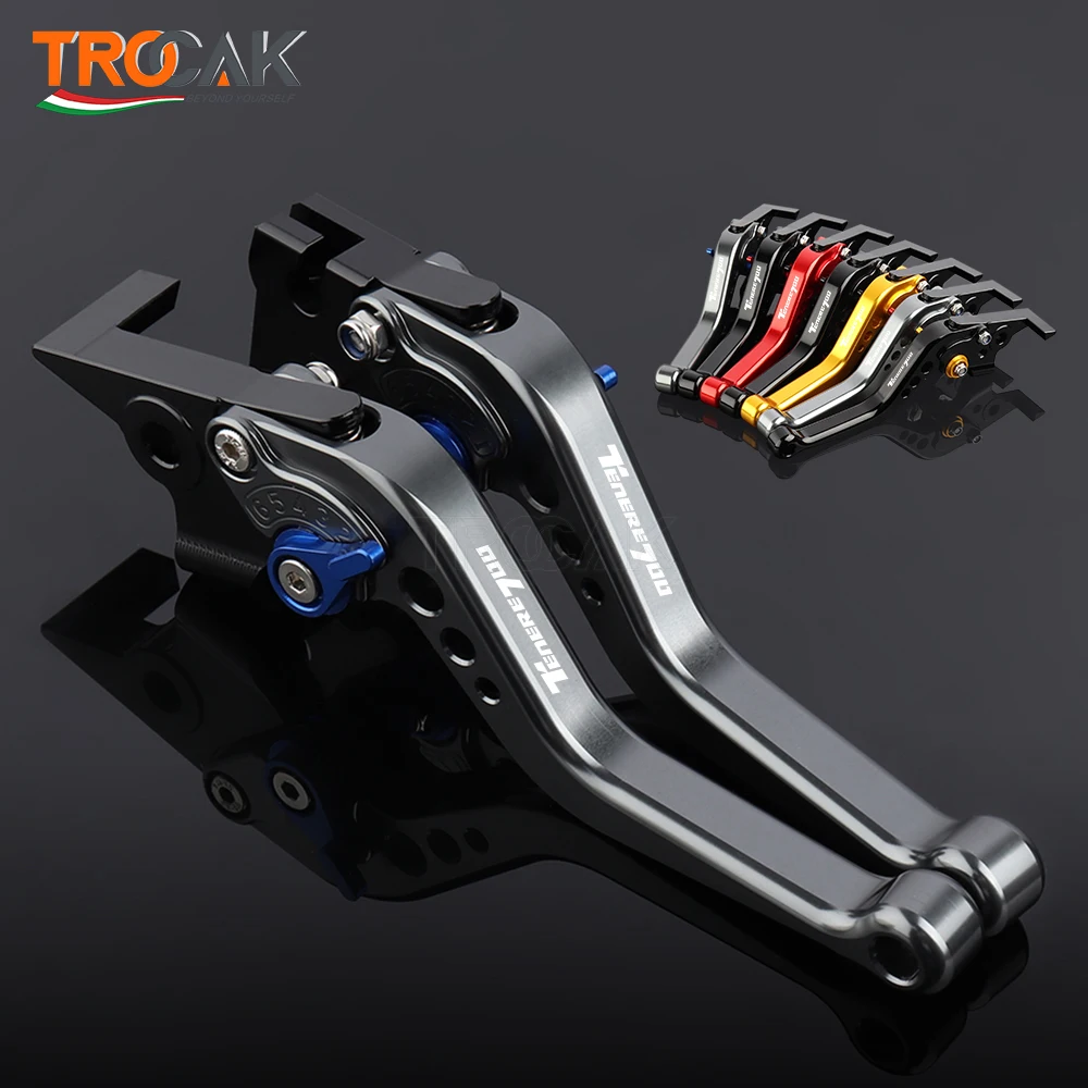 For YAMAHA TENERE 700 2019-2022 Tenere700 XTZ 700 XTZ700 2020 2021 2022 CNC Adjustable Motorcycle short Brake Clutch Levers