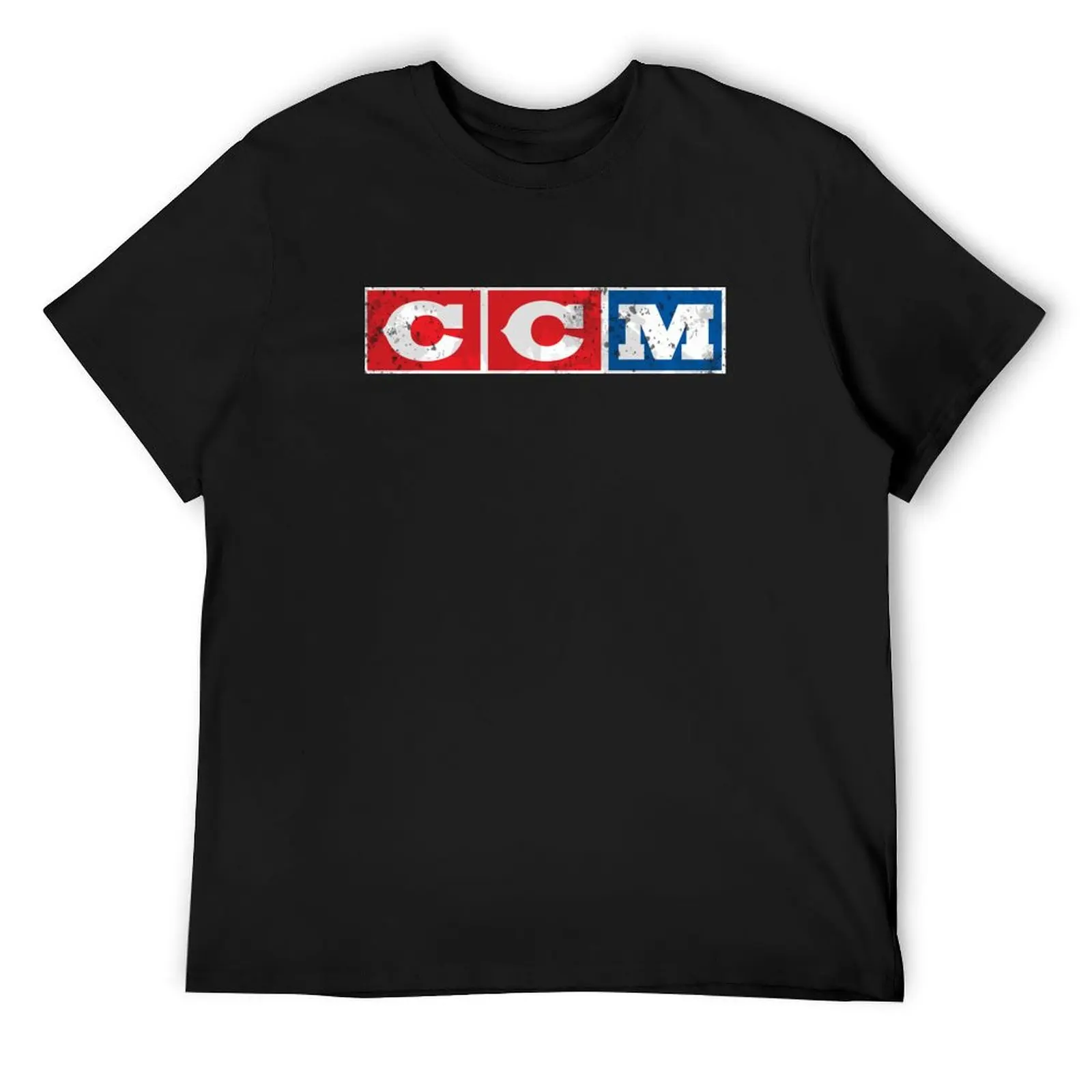 Classic CCM Logo T-Shirt Design with Weathered Vintage Look T-Shirt vintage graphic tee custom shirt mens vintage t shirts