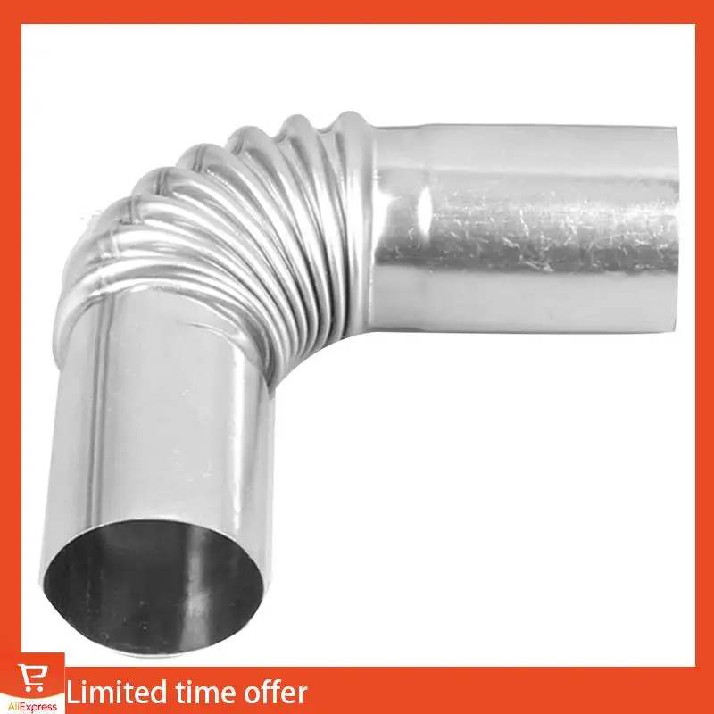 

Fresh 2X Car Heater Air Vent Ducting Elbow Pipe Outlet Exhaust Connector For Webasto Eberspaecher Parking Heater