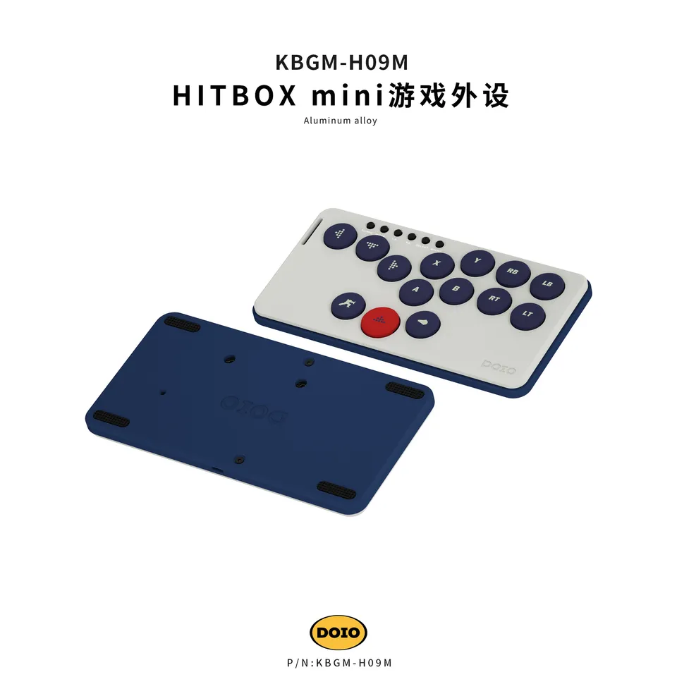 DOIO HITBOX KBGM-H09M Aluminum Alloy Mechanical Keyboard Wired