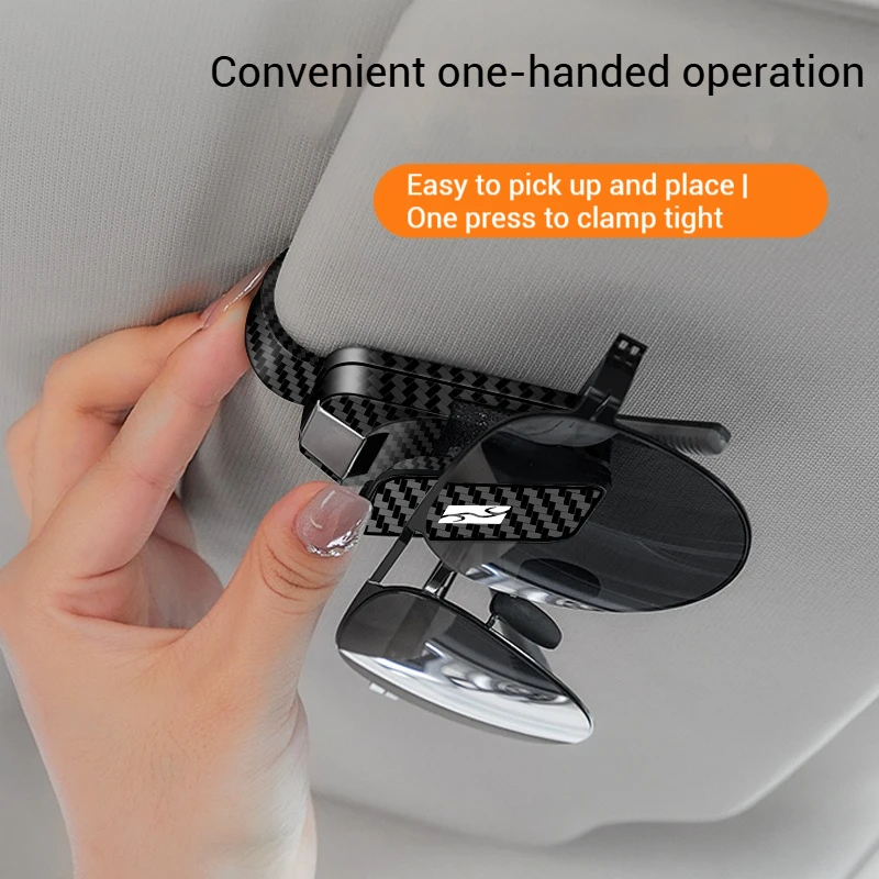 سيارة الشمس قناع النظارات شماعات كليب حامل النظارات المحمولة ل BYD يانغوانغ U8 U9 الملحقات الداخلية