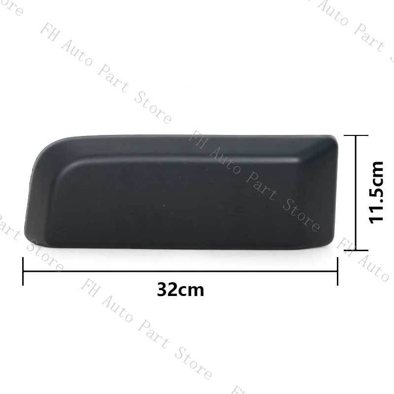 Front Bumper Protective Guard Pad Inserts Cover Cap Lid Silver For Ford F-150 F150 SVT Raptor 2009 2010 2011 2012 2013 2014