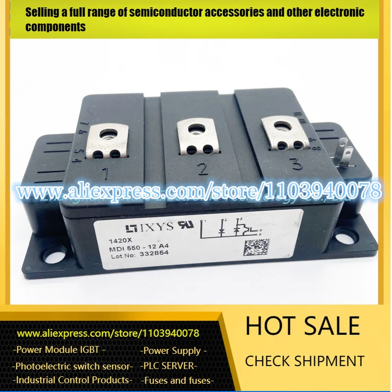 

MDI550-12A4 MDI75-12A3 MDI100-12A3 MDI145-12A3 MID300-12A4 IGBT