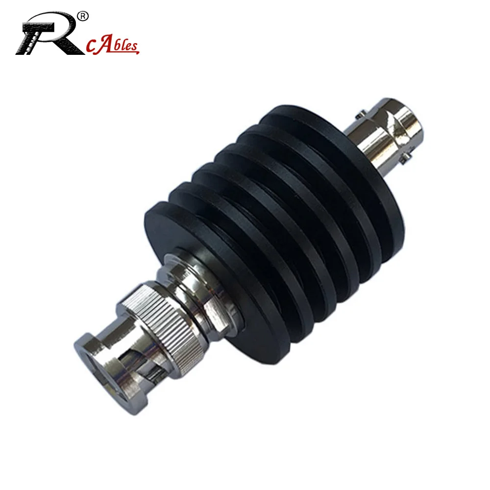Frequency DC-3GHz 4GHz 10W BNC Male to BNC Female Coaxial Fixed RF Attenuator 1-40DB Fixed Coaxial Attenuation RF Accessories