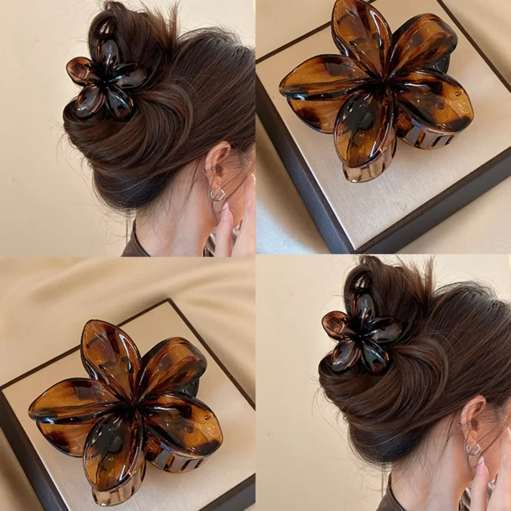 Flower Hair Claw Cl… - image