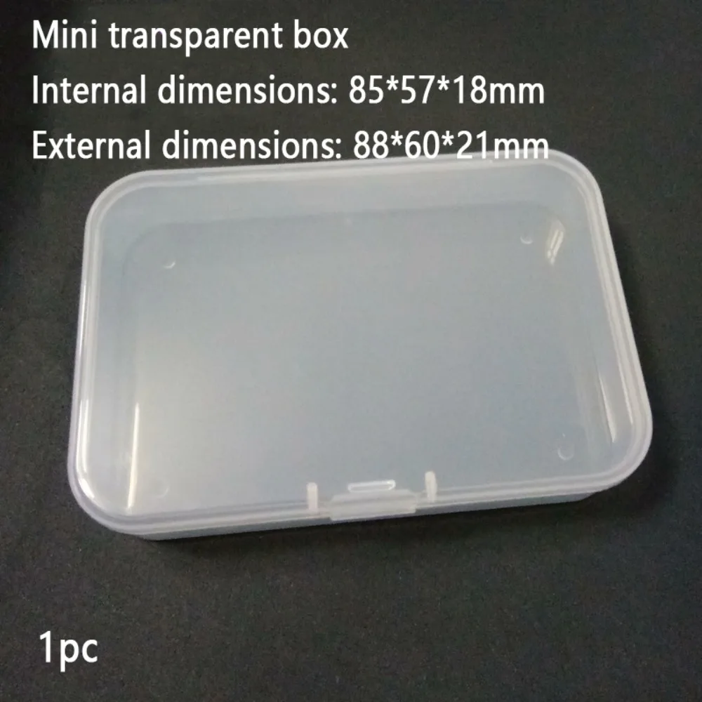 Small Portable Mini Watercolor Paint Box Square White/Transparent Color White Empty Plastic Paint Pan Painting Tool Plastic