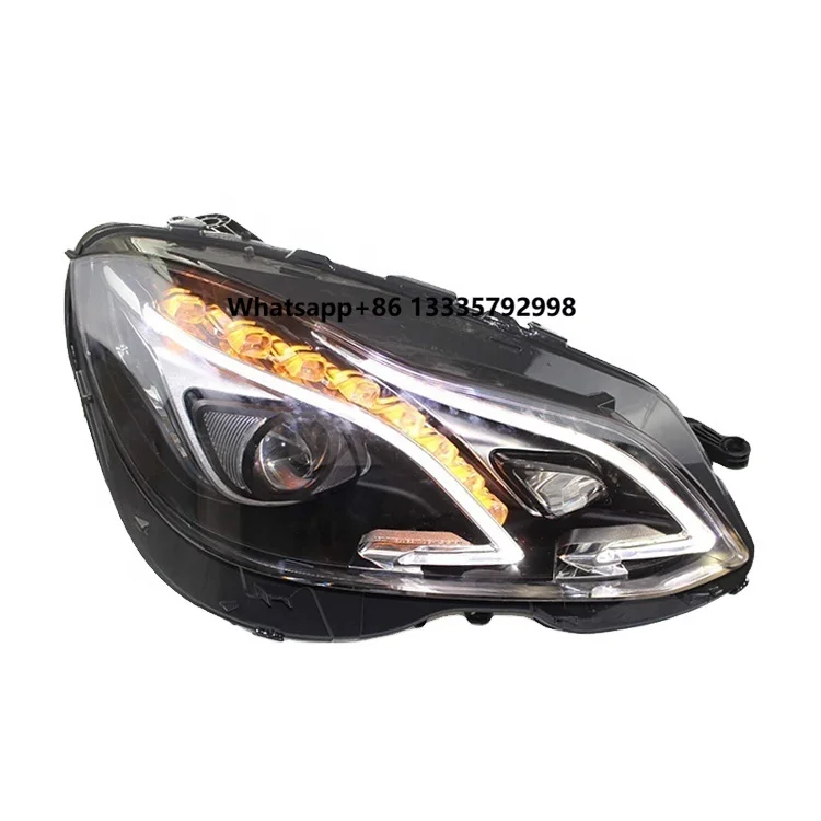 

PORBAO Hot Selling Car Accessories Lampshade Headlamp Auto Head Light Lamp Car Headlight for W212 2014-2016 Year