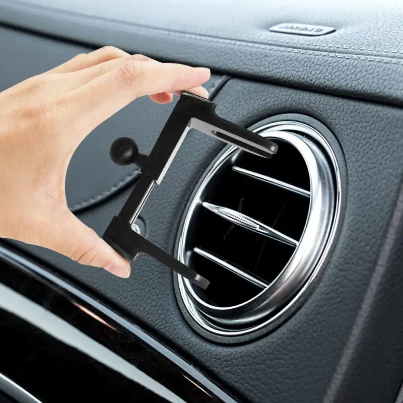 Air Outlet Barb Clamp Round Multifunctional Universal 360 Degree Rotation Car Accessories Gps Bracket Air Outlet Bracket