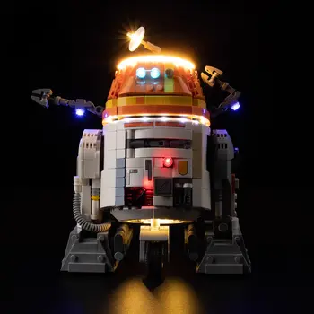 不含適用於 Chopper (C1-10P) 太空技工機器人 75416 積木 DIY 燈具玩具套裝的 LED 燈組 10 最佳銷售 星際大戰直升機 - №6