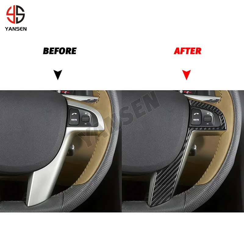 Naklejka na kierownicę samochodową z włókna węglowego do Pontiac G8 2008-2009 i Holden Commodore 2006-2012 Akcesoria samochodowe