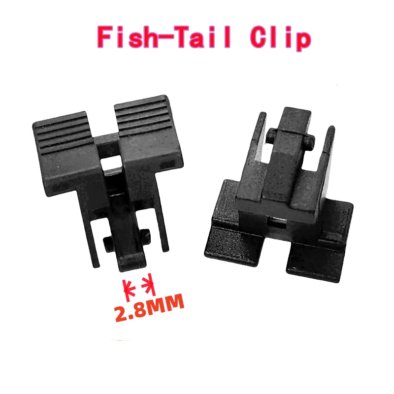 1-5PCS Desktop Motherboard PCI-E Slot Socket 164Pin Fish-Tail Type 16X Graphics Card Slot Receptacle Fish-Tail Retaining Clip