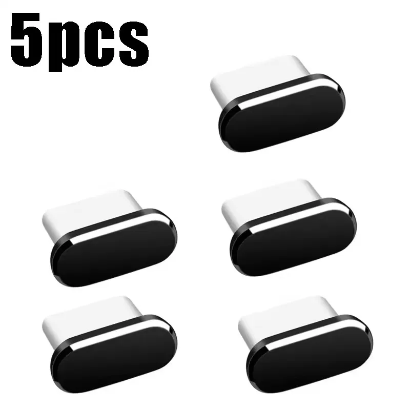 9/1Pcs Typ C Anti Staub Stecker Metall USB C Port Caps Protektoren für Iphone Samsung Xiaomi Huawei Lade port Staub Abdeckung Kappen