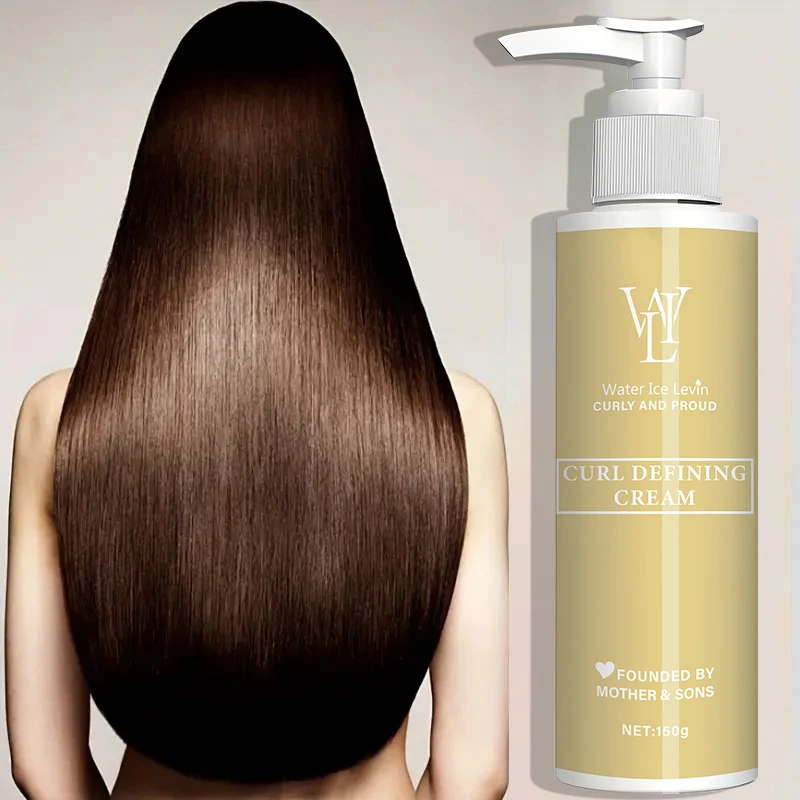 

Curly Hair Styling Cream, Long-Lasting Anti-Frizz, Elastic Curly Hair, Long-Lasting Elasticity, Moisturizing and Long-Lasting Styling, Suitable for Both Men and Women