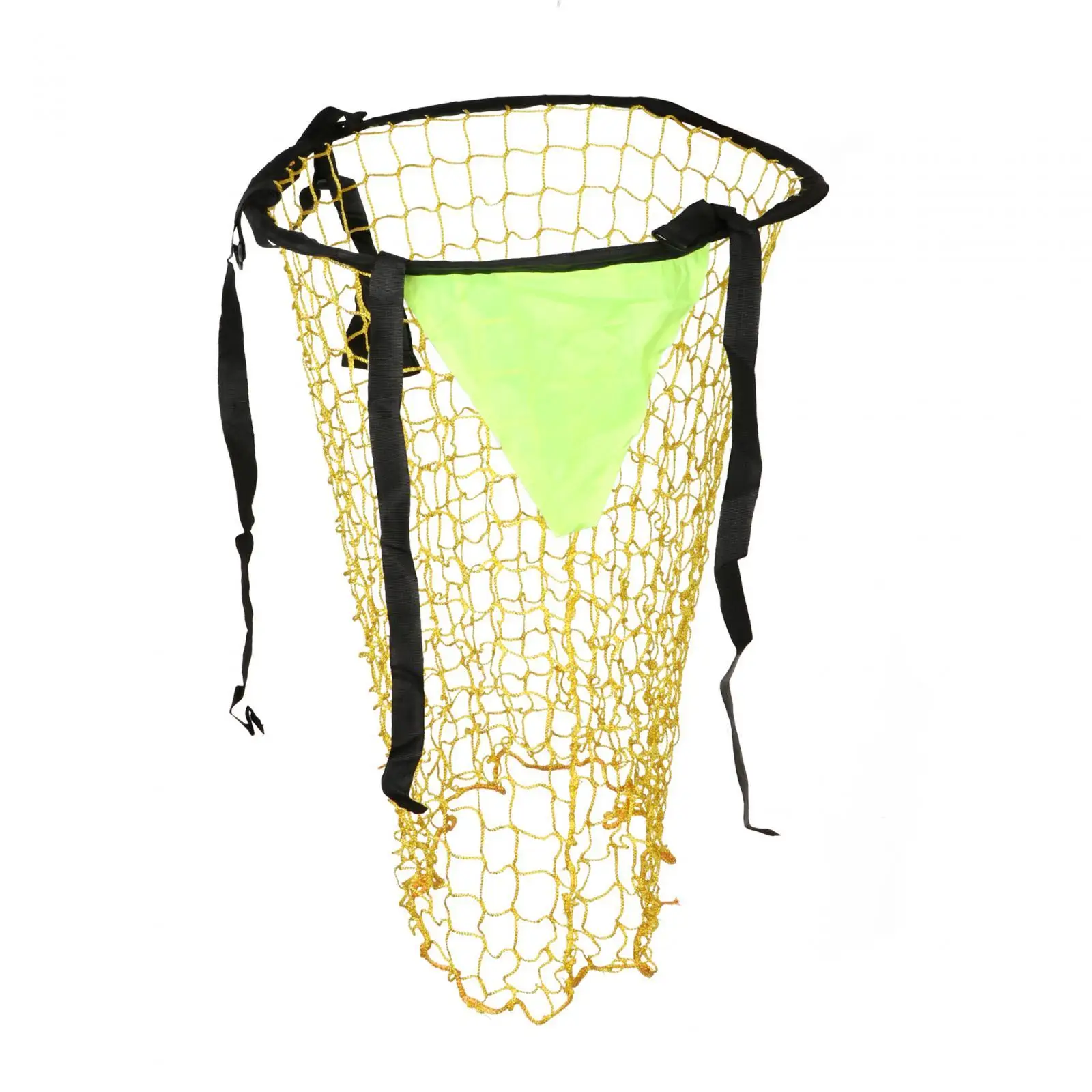 

Football Goal Target Practice Net with Adjustable Straps Accessories 20inch Diameter Lightweight Easily Detach Portable Foldable