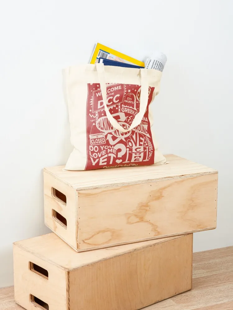 Dead Club City Poster (Tracklist) - Nothing But Thieves Tote Bag Women's bags Handbags hand bag ladies Women's shopper