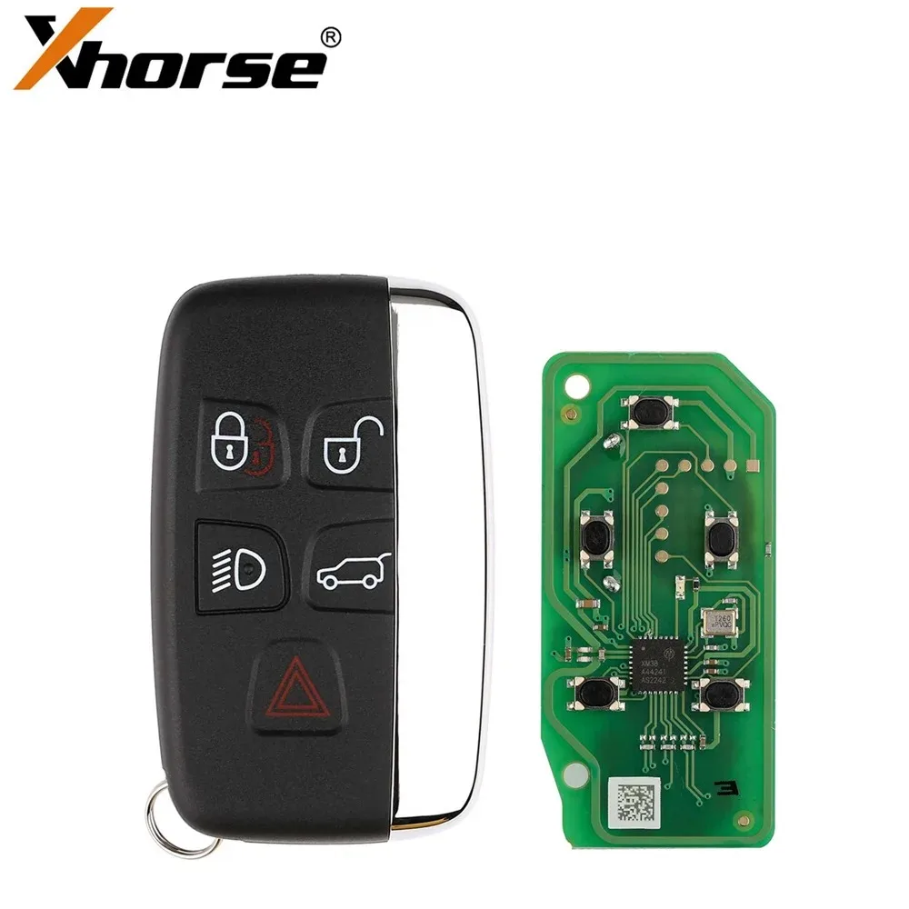 Xhorse XSLR01EN Universal Smart Key 5 Buttons for Land Rover Type XM38 Smart Key Newly Add 8A 4D for VVDI Key Tool