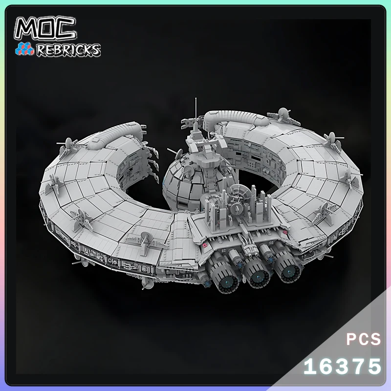 Movie Series Lucrehulk-class Droides Control Ships Building Blocks Galaxy Transport Spaceship Model Creative Bricks Toy Gifts