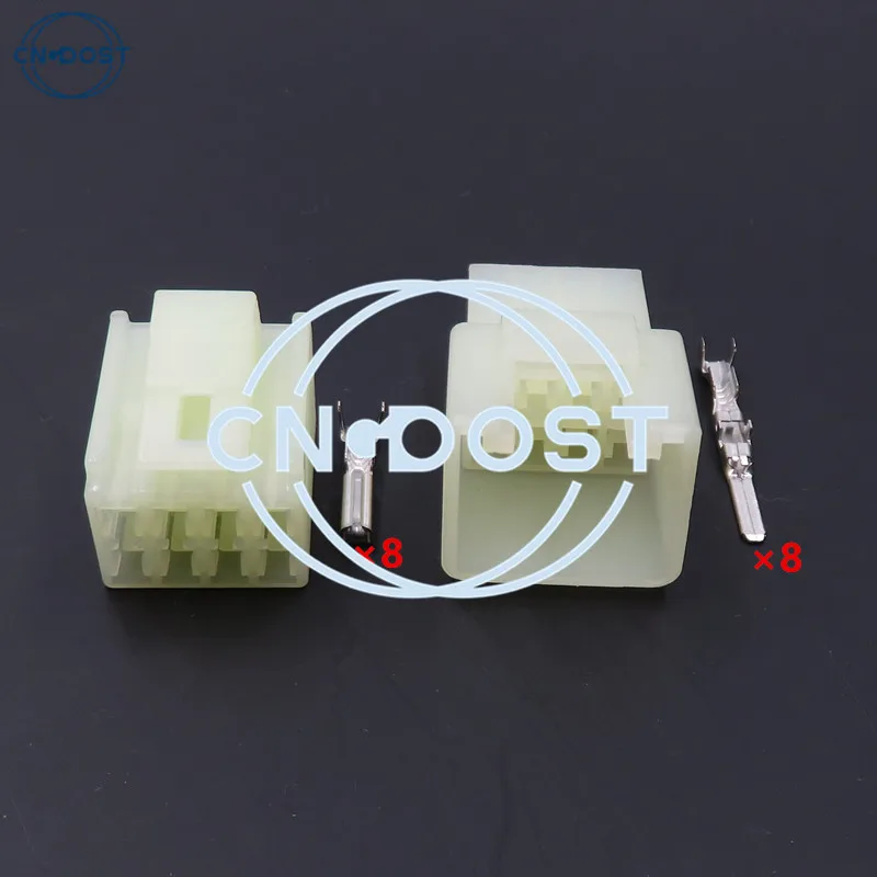 1 Set 8 Pin 6090-1021 6090-1051 HM (090) Auto Electrical Connector Wiring Harness Plug AC Assembly