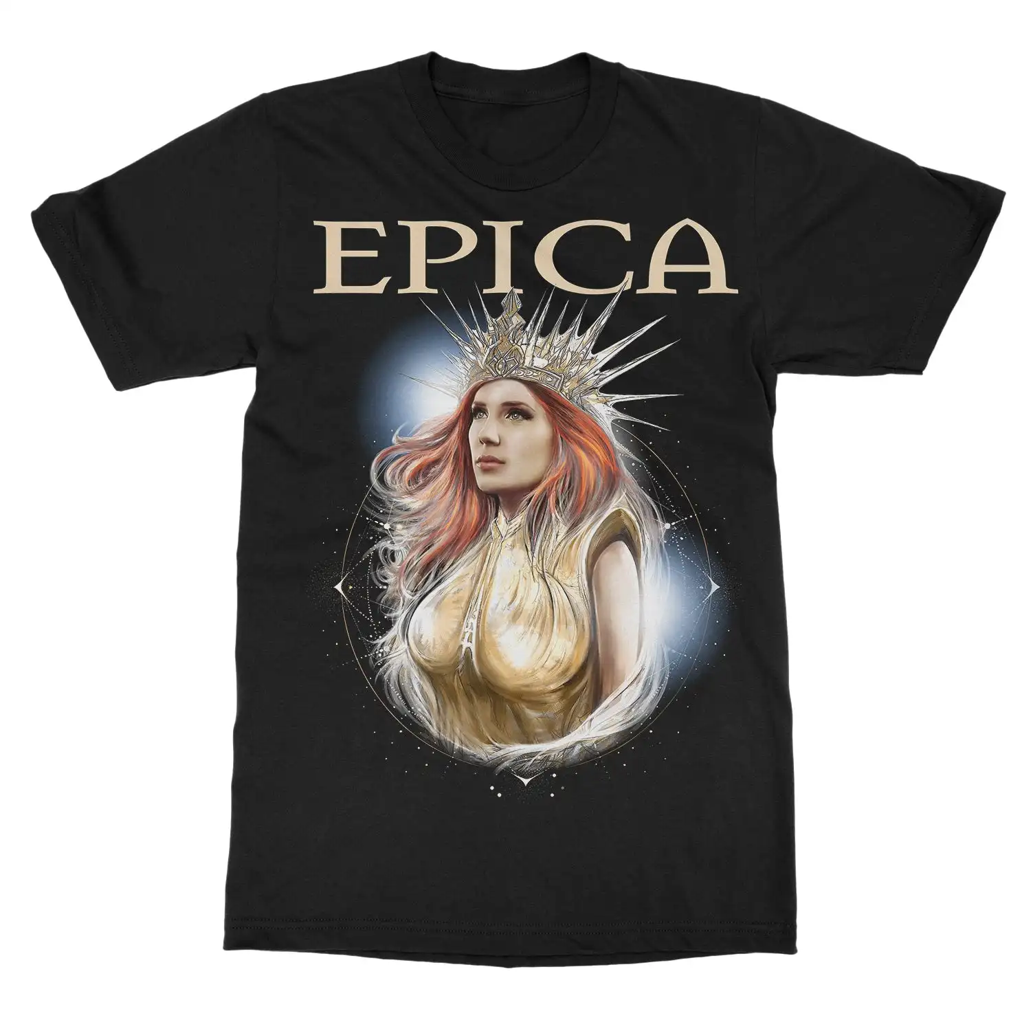 Epica ABYSS OF TIME Band T-Shirt 100% Cotton Graphic Tee Men Women Summer Streetwear Top