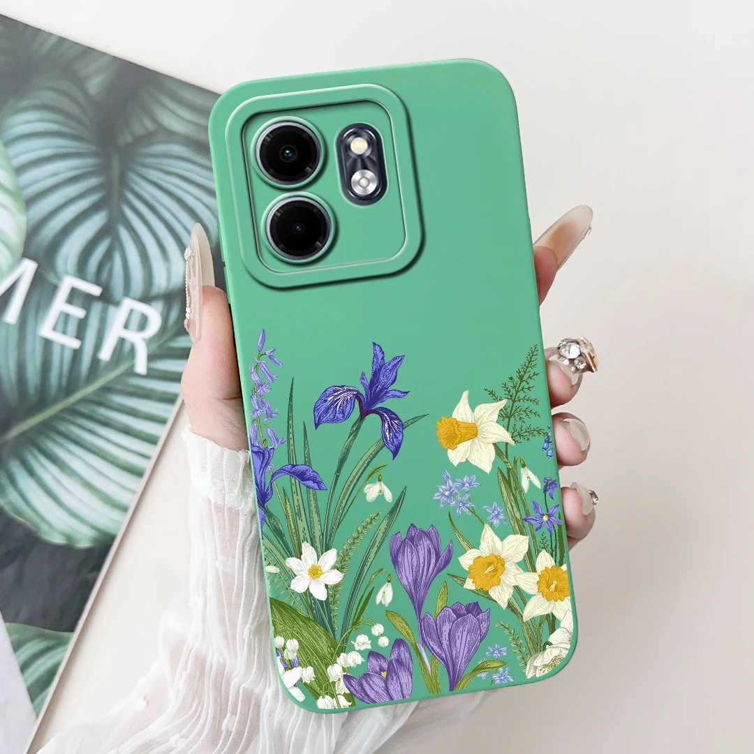 For Infinix Smart 9 Case Hot50i X6531 Luxury Art Painted Cover Soft Silicone Phone Cases For Infinix Hot 50i Smart9 X6532 Fundas