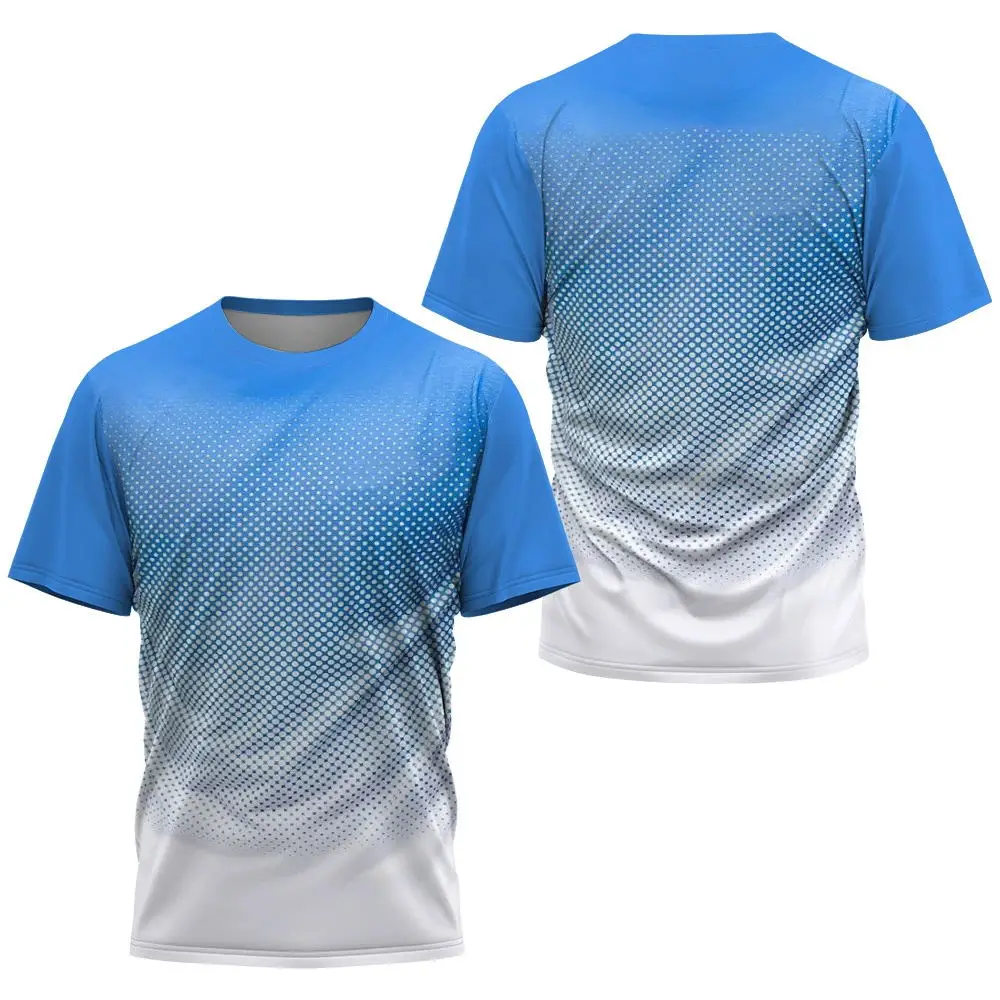 

Summer Men's Fitness T Shirt Breathable Short Sleeve O-Neck Pullover Tight T-Shirts Gymnasium Clothing Outdoor Cosy Sports Wear