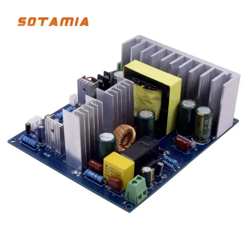 SOTAMIA 900W IRS2092 High-power Class D Power Amplifier Audio Board Mono Amp Music Outdoor Trolley Audio Speaker Amplificador