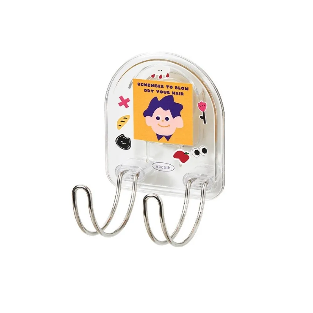 

Компактный держатель для фена на присоске, многофункциональная установка без клея, настенная полка для хранения без сверления