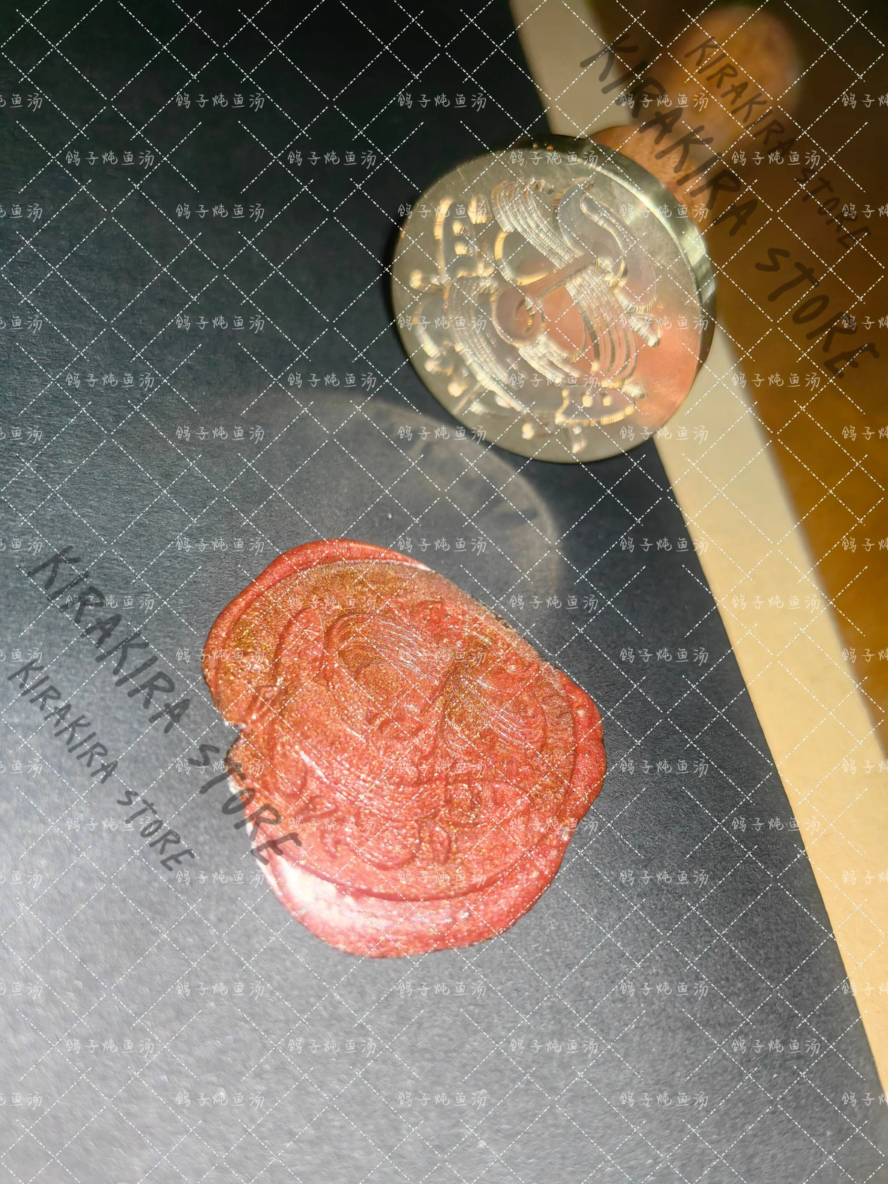 

Kasane Teto Impression Wax Seal Stamp Gift Creativity Seals Cosplay Mascot Adorable Stamper Signet Anime Collection Accessories