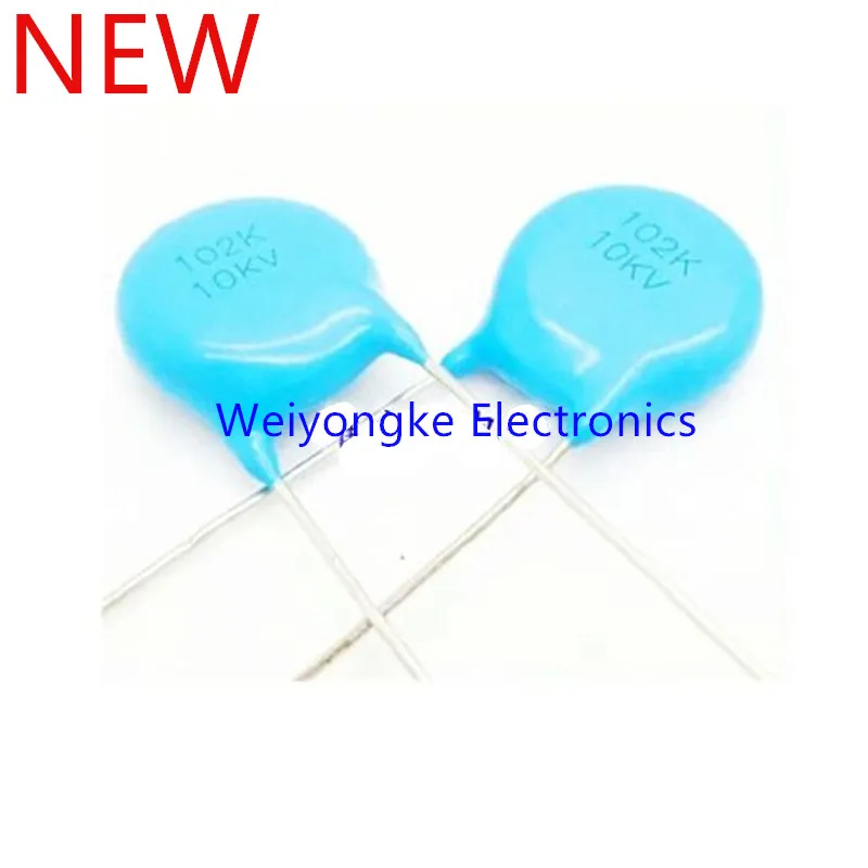 

10PCS High Voltage Ceramic Capacitor 102K 10KV 102 1000PF 1NF 10000V