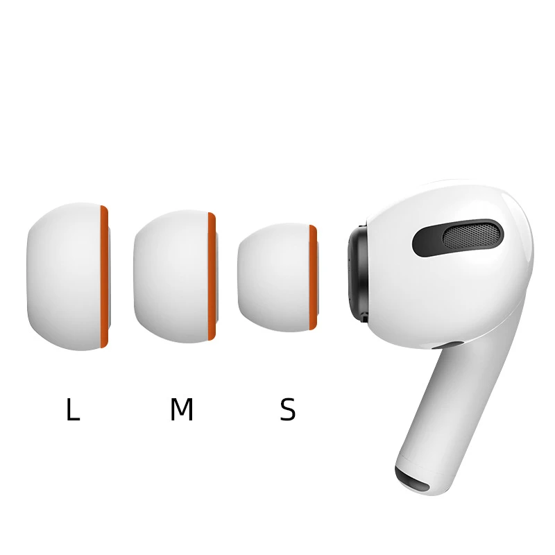 Per AirPods Pro 1 2 Memory Foam Auricolari Morbido Silicone Sostituzione Ear Cap Consigli Misura per AirPods Pro 2 1 Custodia Ear Pads