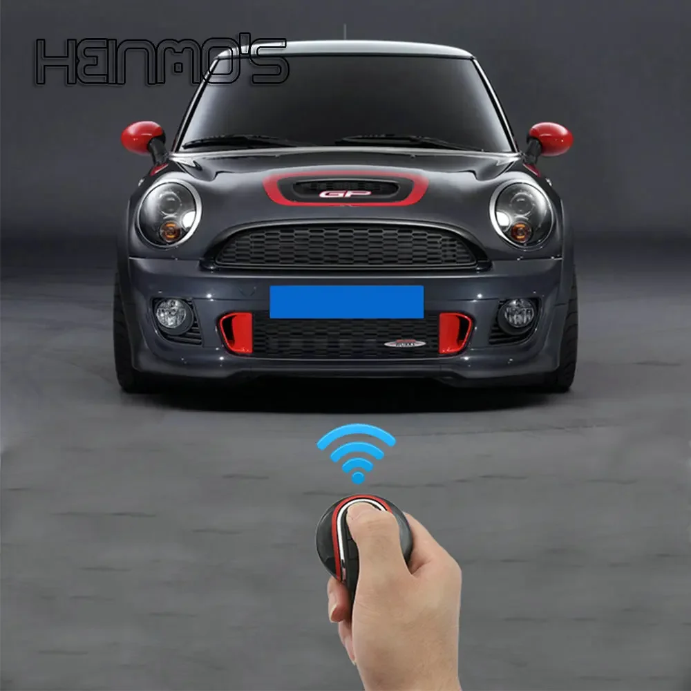 Auto Styling Suede Chaveiro Caso, Shell Capa, Corda Protector, Acessórios, Mini Cooper S, JCW, F54, F55, F56, F57, F60, Countryman