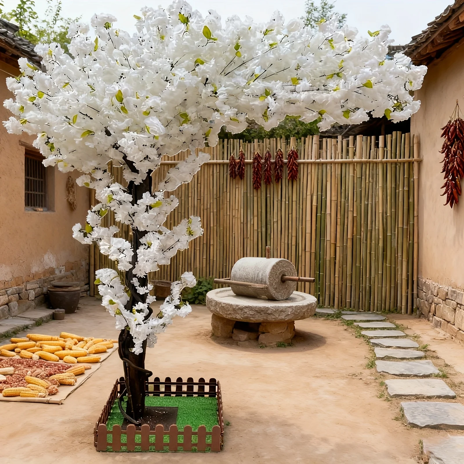 Artificial Cherry Blossom Tree - Home Office Living Room avaliação e preço