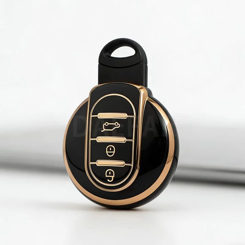 For BMW MINI COOPER S ONE JCW F54 F55 F56 F57 F60 CLUBMAN COUNTRYMAN TPU Key Fob Cover Key Protection Case