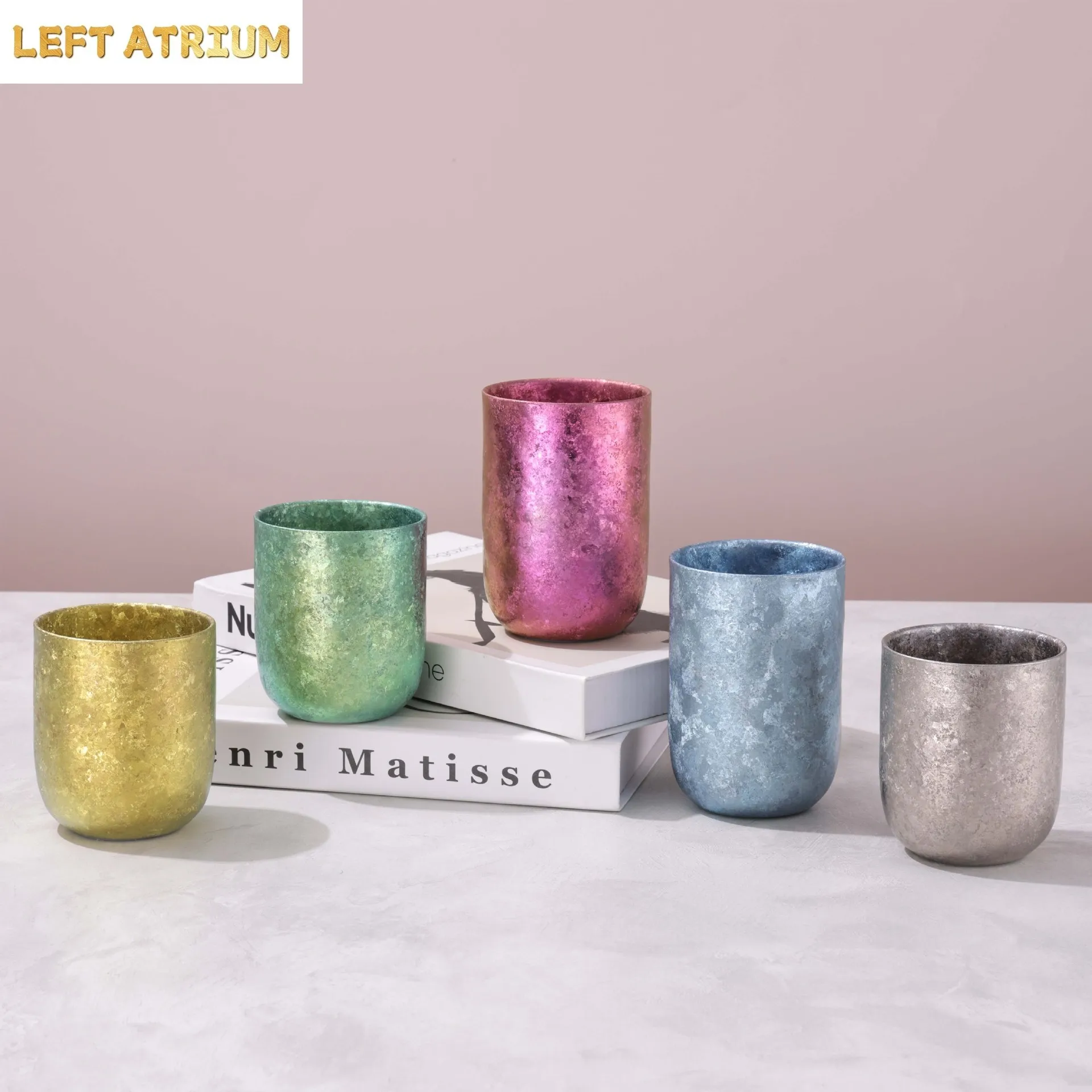 260/360ML Eggshell Cup,Double Layer Pure Titanium,Heat insulation,Anti-scald,Antibacterial And Mildew,Household U-shaped Mug