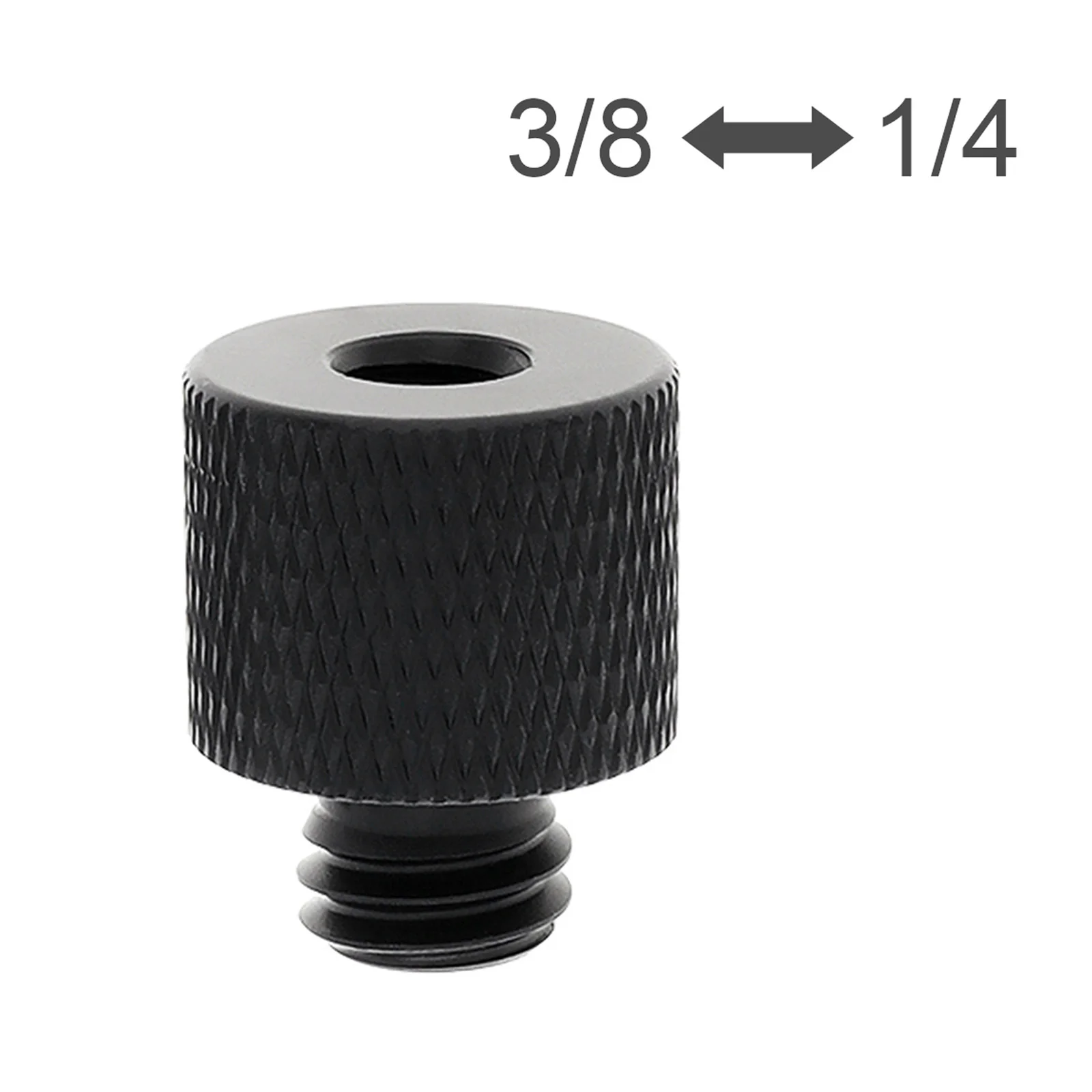 3/8-Inch Male to 1/4-Inch Female Precision Screw Adapter for Microphone Holder Camera Tripod Accessories Bracket Mount Screw