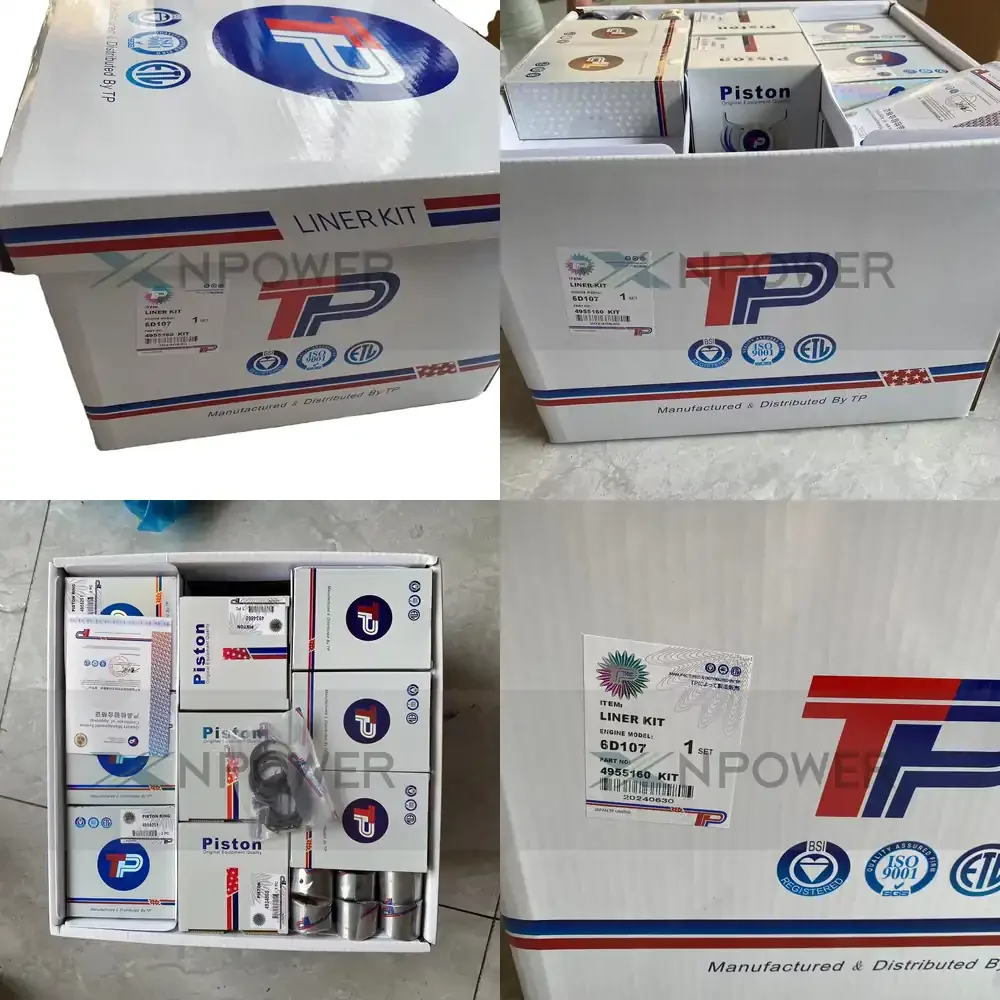 

2026 Hot Item Excavator Spare Parts 4955160 6D107 PC200-8 LINER KIT Engine Machinery for TP