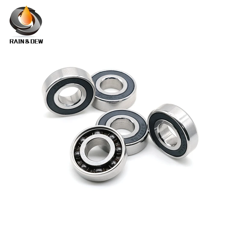 2P 6003RSCB Hybrid Ceramic Bearing 17x35x10 mm ABEC-7 Bicycle Bottom Brackets & Spares 6003RS CB Si3N4 Ball Bearings Rodamientos