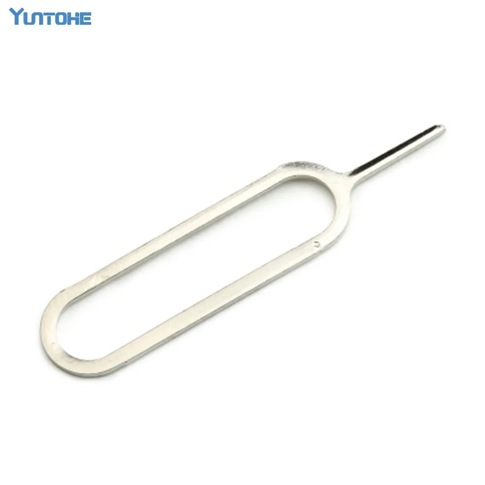 5000pcs Sim Card Needle For iPhone se 7 6 s plus 5 5S 4 Samsung S7 edge lenovo Cell Phone Tool Tray Holder Eject Metal Pin