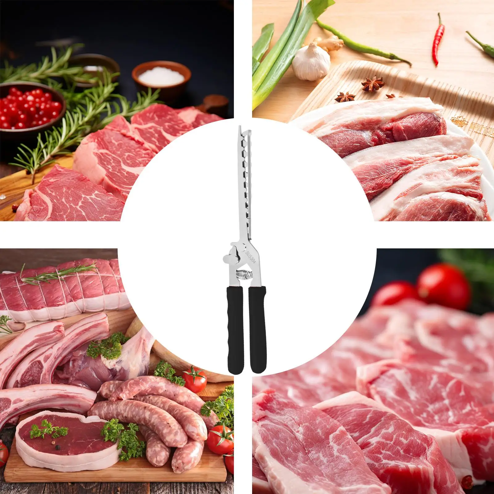 

Средство для удаления мембраны для ребер, устойчивое к ржавчине, нескользящее средство для удаления мембраны в рубчик, инструмент из нержавеющей стали для любителей барбекю, поваров