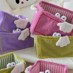 Funny Little Monster Storage Basket Baby Diaper Clothes Toys Organizing Household Storage Bag Sundries Toy Storage Cartoon Box