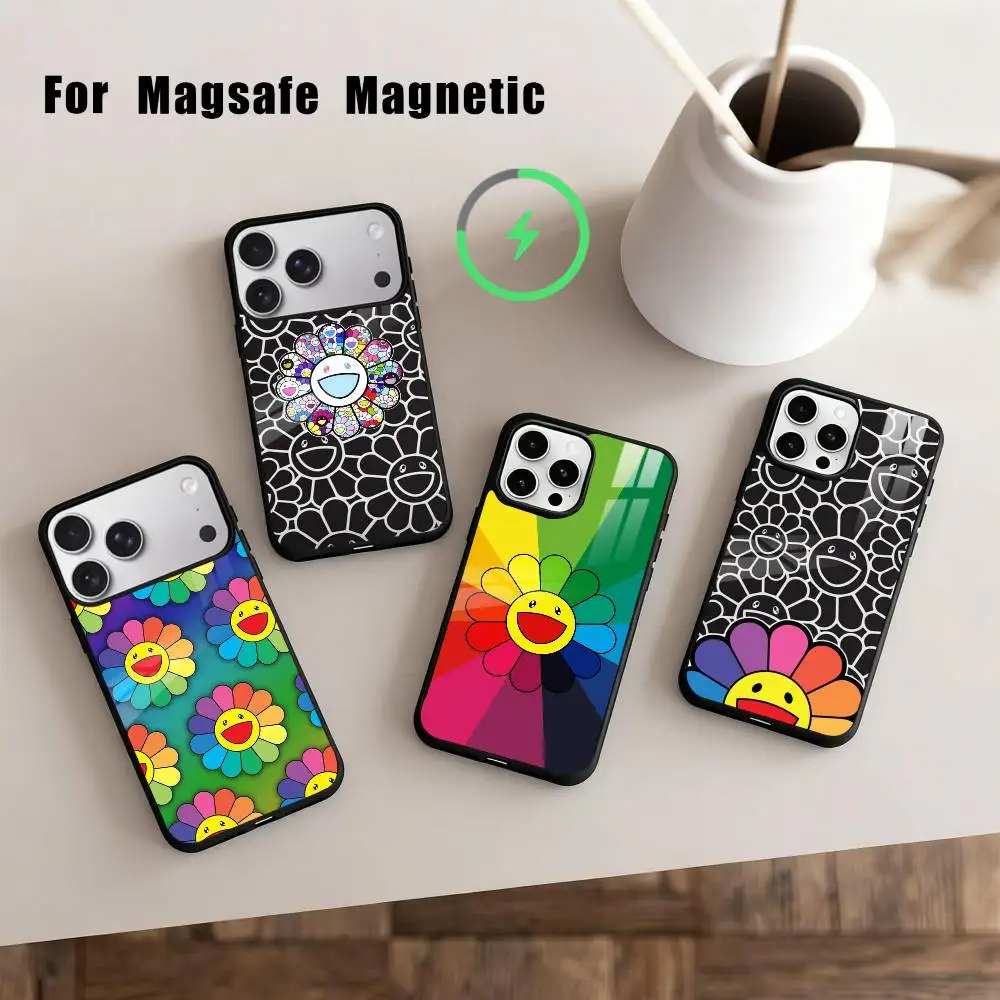 Takashi M-Murakamis F-Flowers  Phone Case For iPhone17,16,15