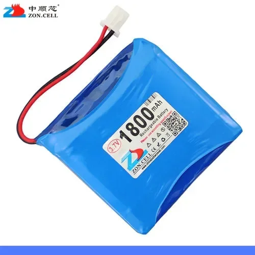 New In The 1800mAh 334348*2 Core 3.7V Polymer Lithium Ion Battery 654550 Story Machine Learning Rechargeable Li-ion Cell A Good