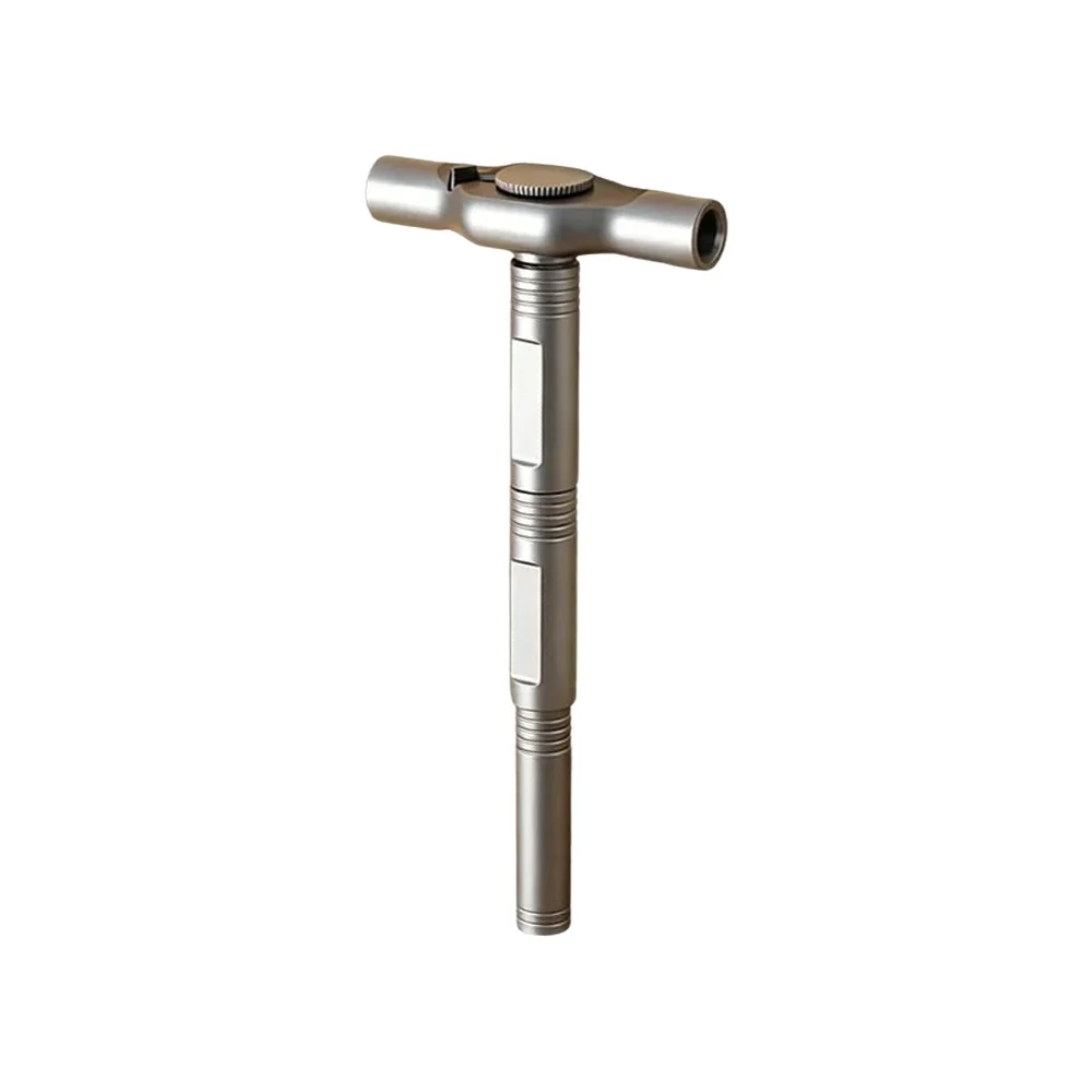High Torque Convertible Ratchet Screwdriver, T-Handle Extension Magnetic Driver Tool for Motorcycle DIY Repair