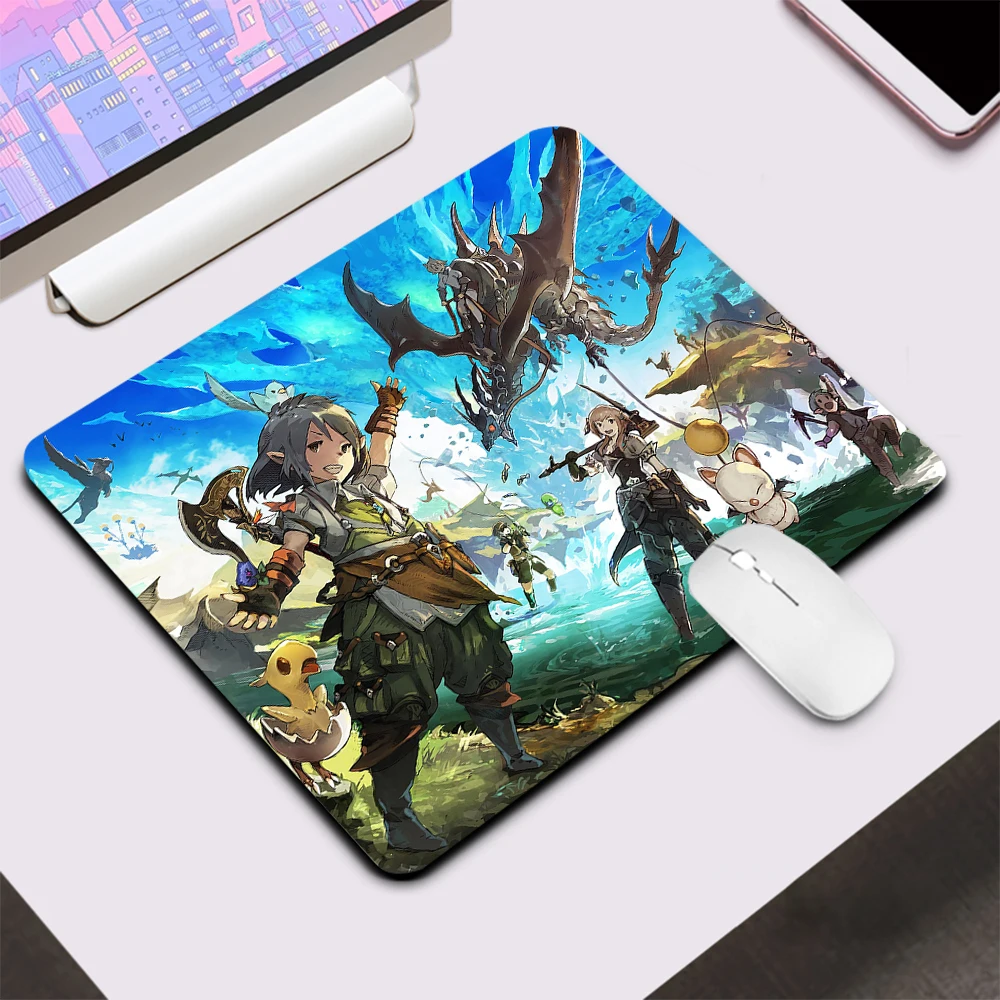 Final Fantasy XIV Online Small Gaming Mouse Pad Computer Mousepad Keyboard Pad Desk Mat PC Gamer Mouse Mat XXL Laptop Mausepad